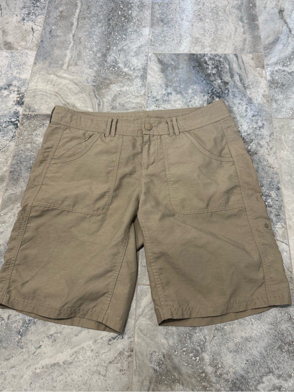 The North Face Women's Tan Outdoor Utility Shorts